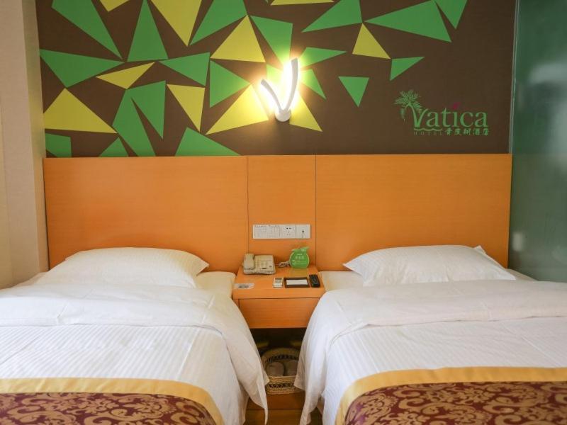 Vatica Hefei Lujiang Road Hotel Bagian luar foto