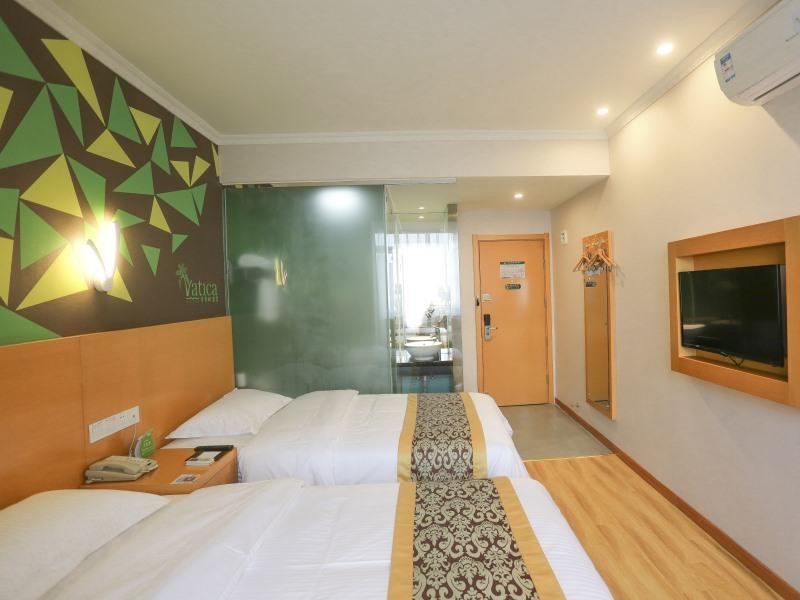 Vatica Hefei Lujiang Road Hotel Bagian luar foto